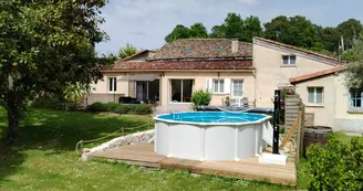 Gîte Bel - 6 pers - Piscine, parc, étang