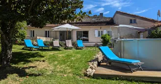 Gîte Bel - 6 pers - Piscine, parc, étang