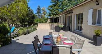 Gîte Bel - 6 pers - Piscine, parc, étang