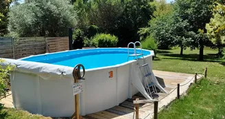 Gîte Bel - 6 pers - Piscine, parc, étang
