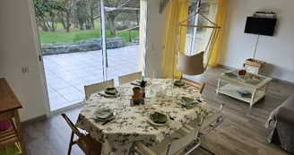 Gîte Bel - 6 pers - Piscine, parc, étang