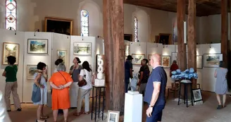 Exposition "Dialogue d'artistes" à l'église Saint-Martin de Salles-Lavalette Exposition "Dialogue d'artistes" à l'église Saint-Martin de Salles-Lavalette