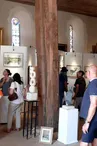 Exposition "Dialogue d'artistes" à l'église Saint-Martin de Salles-Lavalette